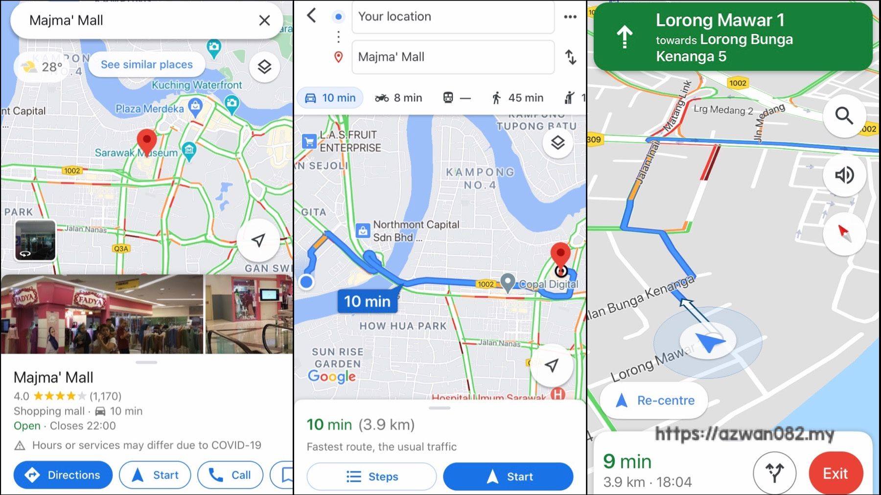 Cara Nak Guna Info Daripada Shared Location Untuk Pergi Ke Tempat Yang Dikongsi