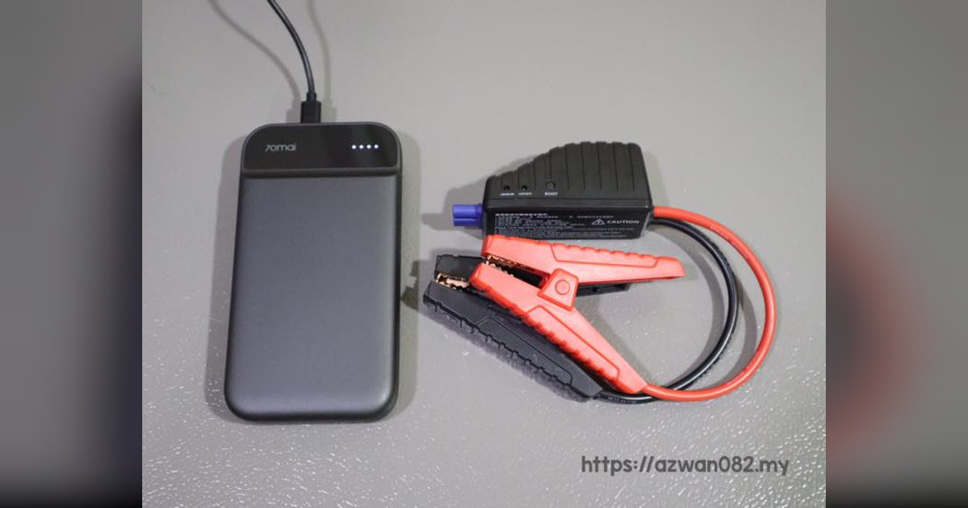 Powerbank untuk jump start kereta